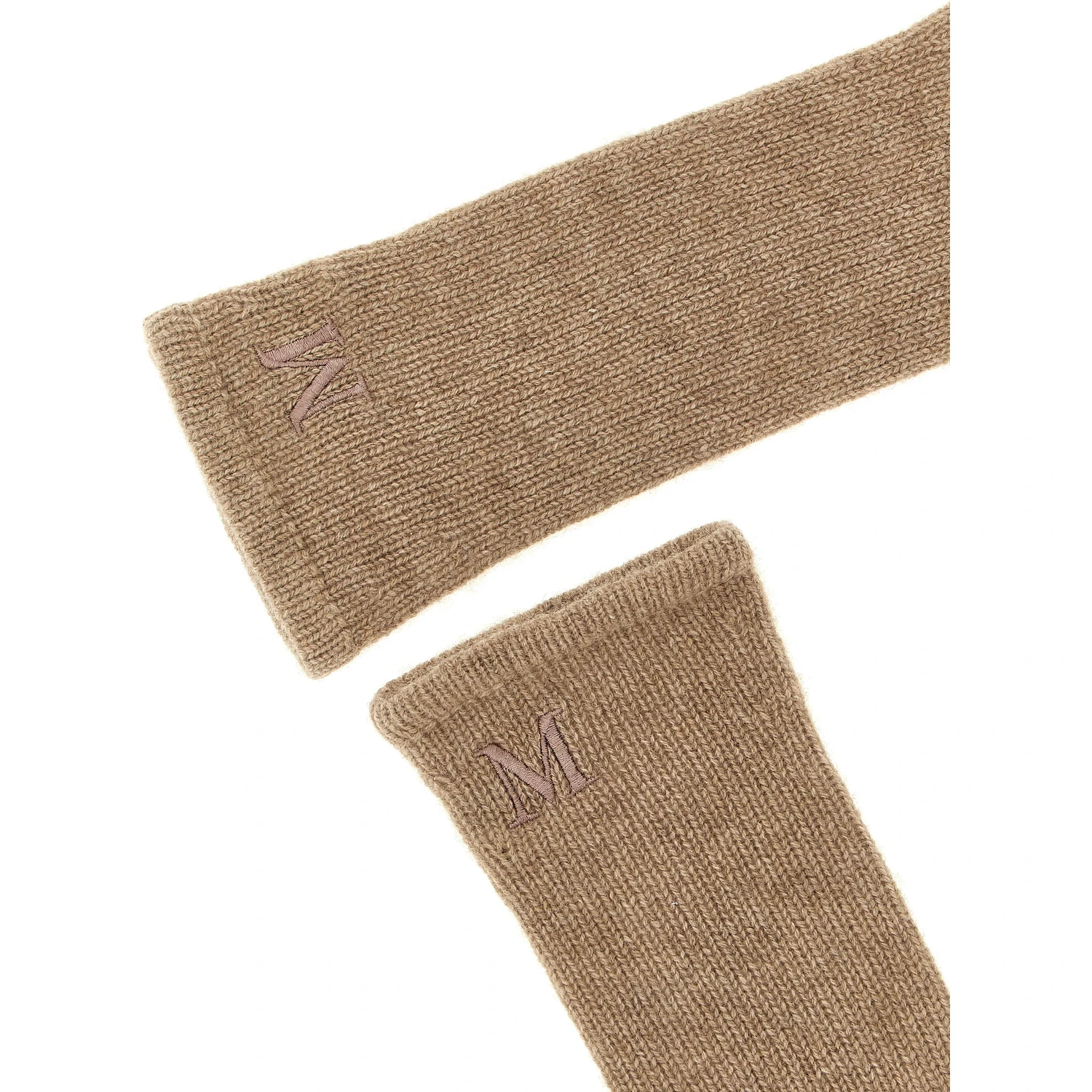 Beige Cashmere Gloves