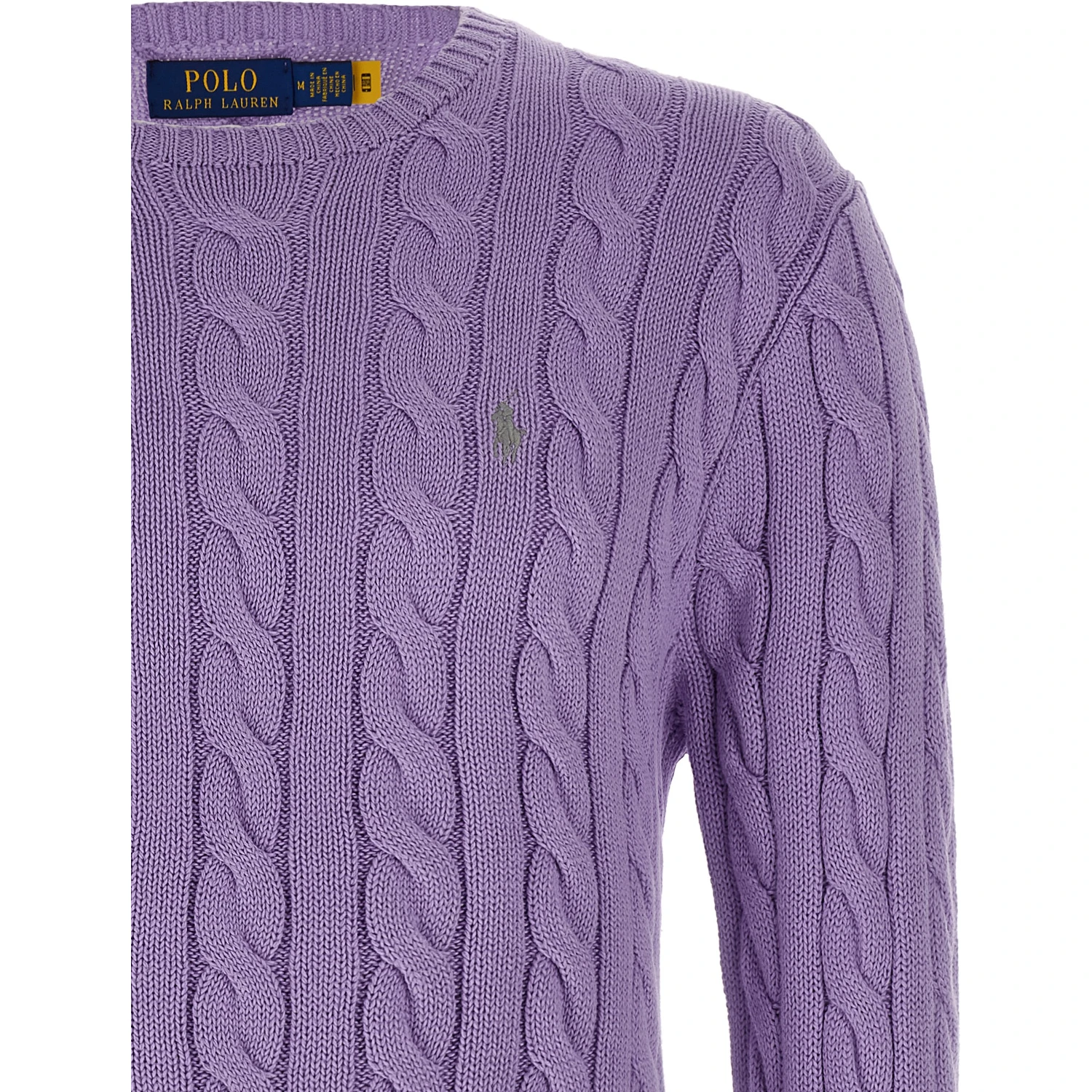 Purple Cotton Cardigan