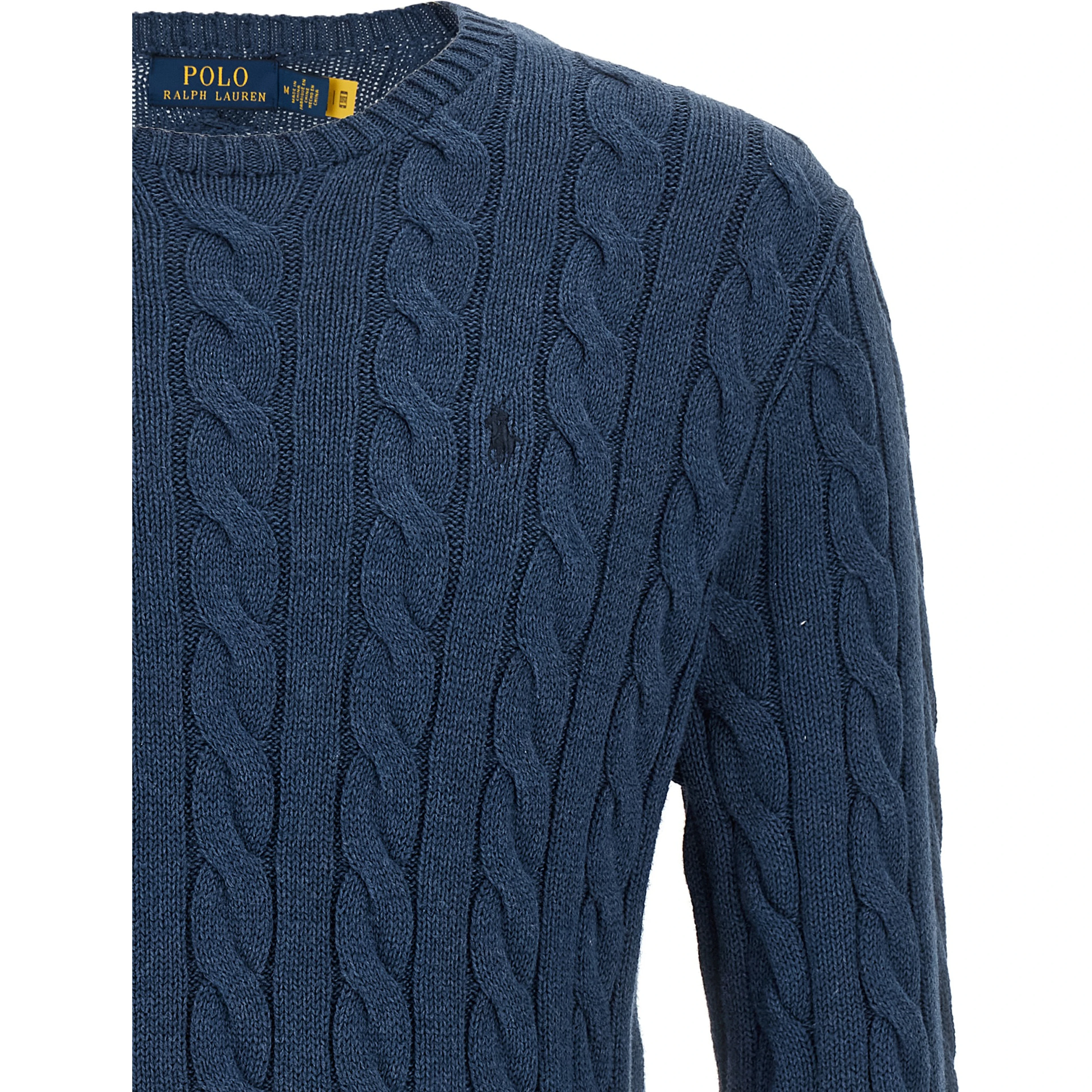 Blue Cotton Cardigan