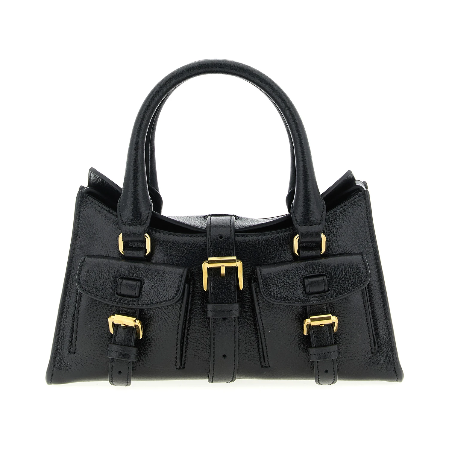 Black Calfskin Handbag