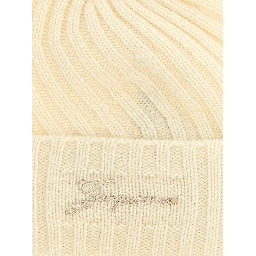 White Cashmere Beanie