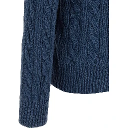 Blue Cotton Cardigan