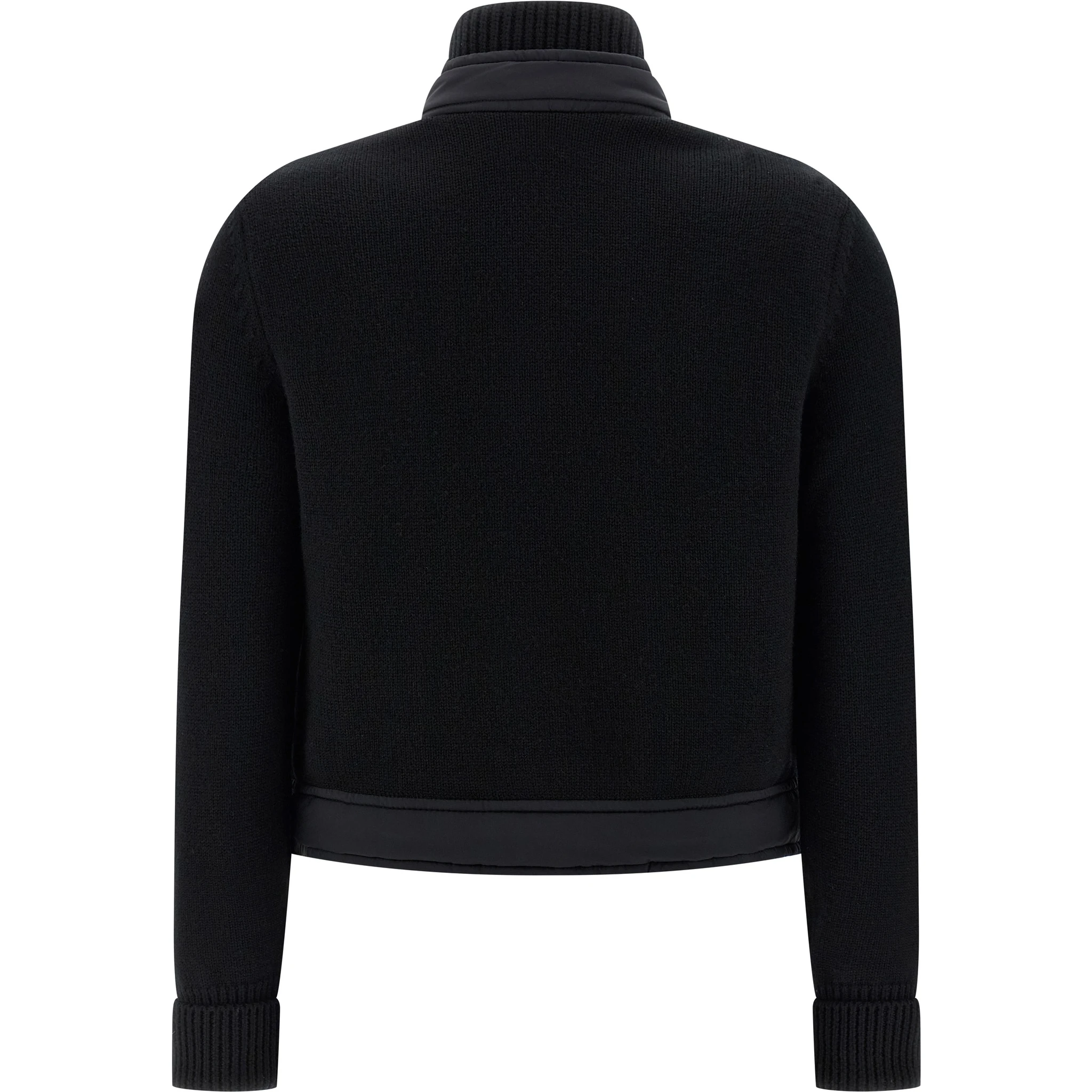 Black Polyamide Cardigan