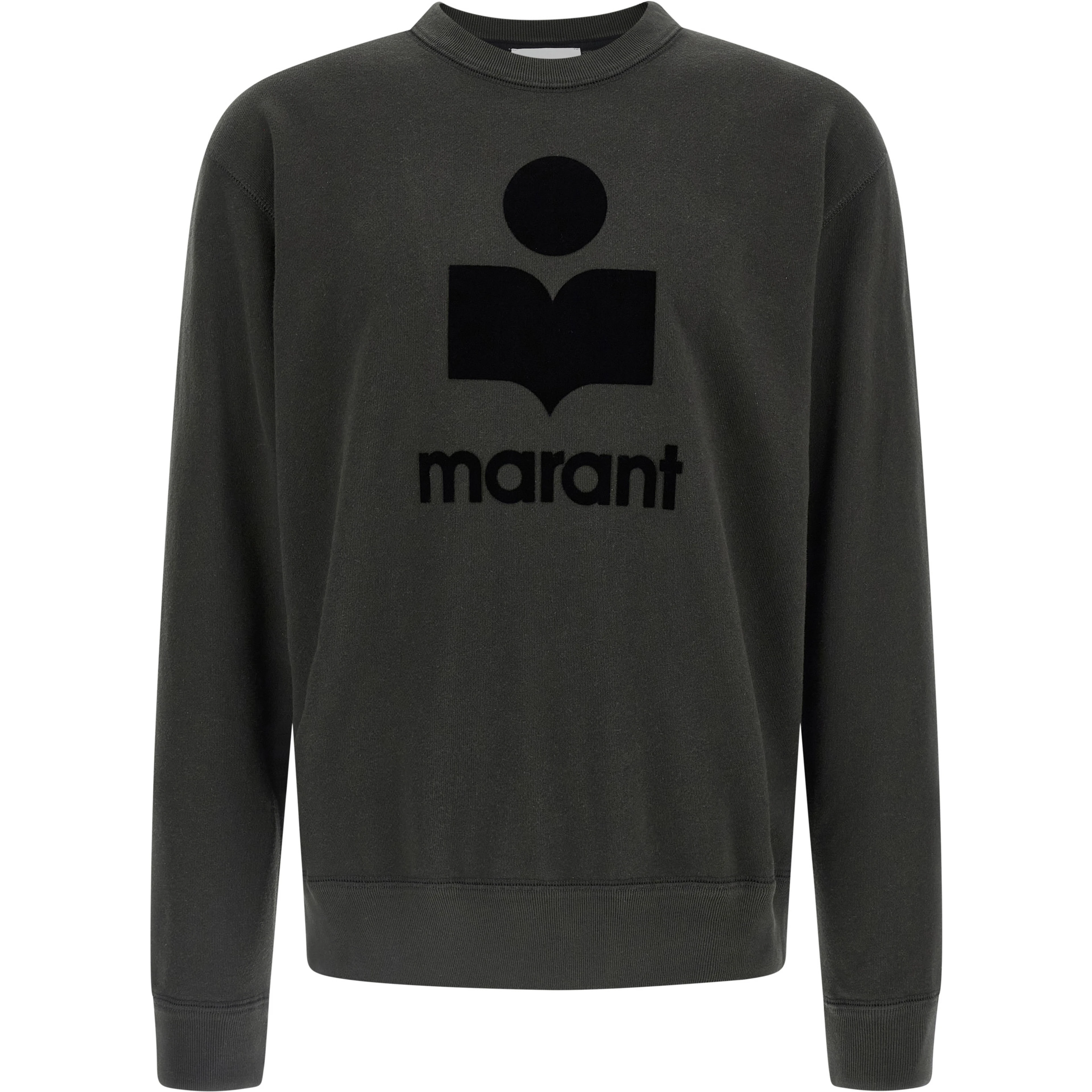 Black Cotton Sweatshirt
