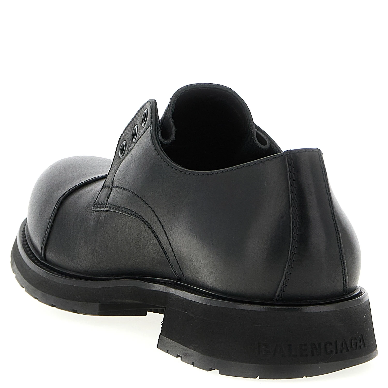 Black Bull Skin Slip-On Loafers