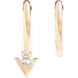 Gold Brass Earrings
