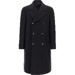 Blue Wool Coat