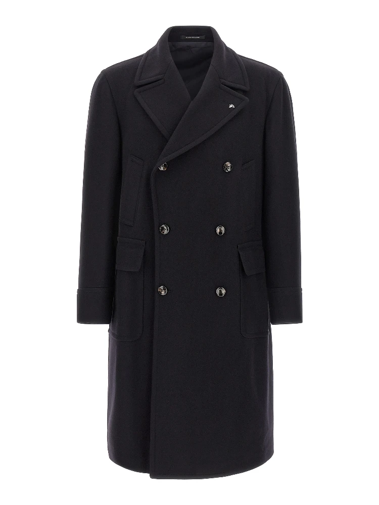 Blue Wool Coat