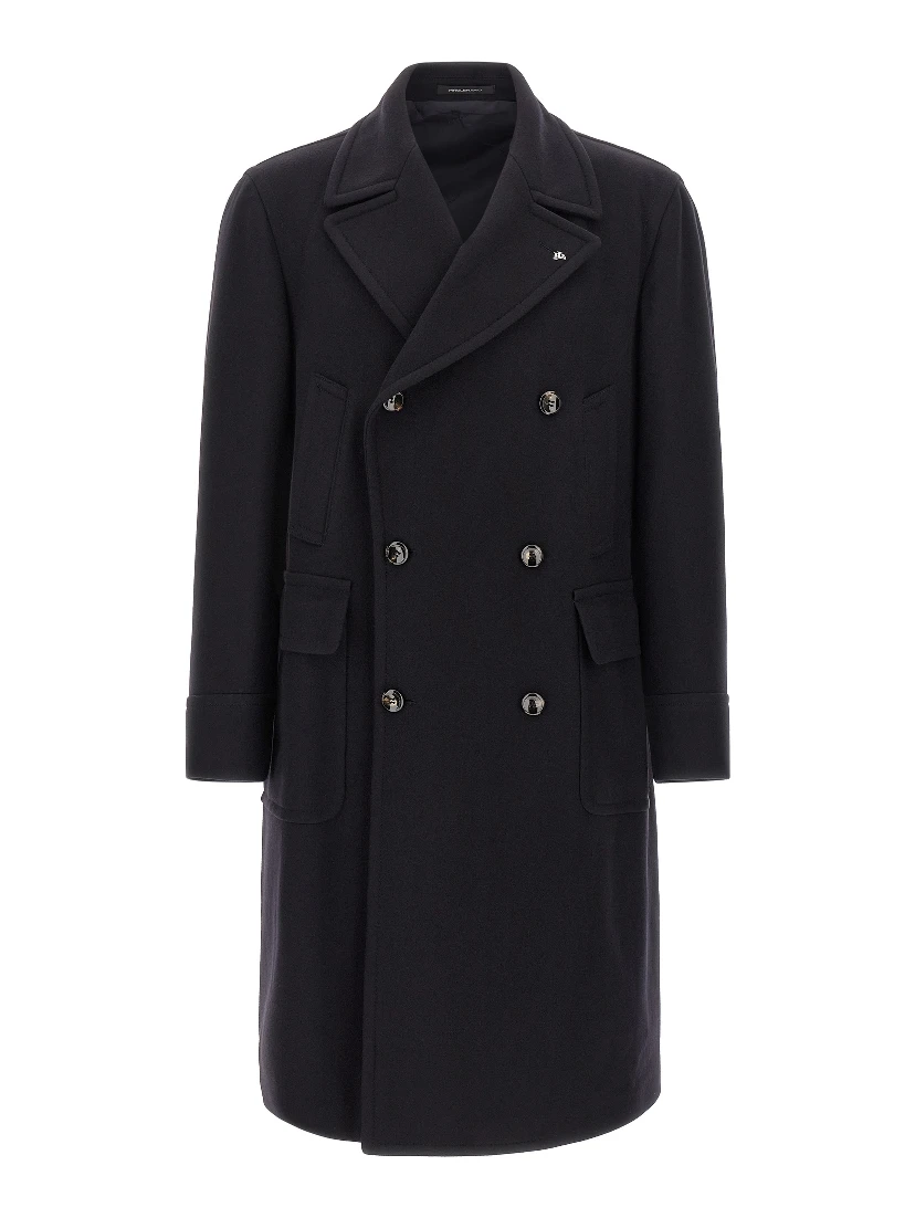 Blue Wool Coat