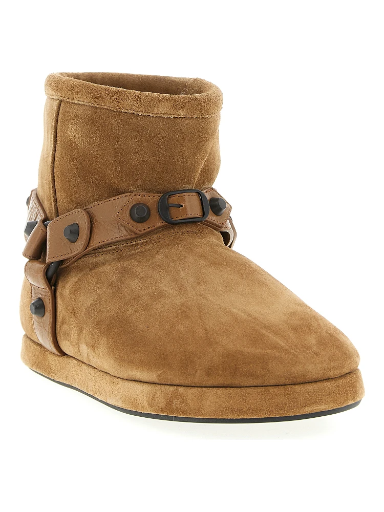 Beige Calfskin Ankle Boots alternative