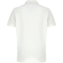 White Cotton Polo Shirt