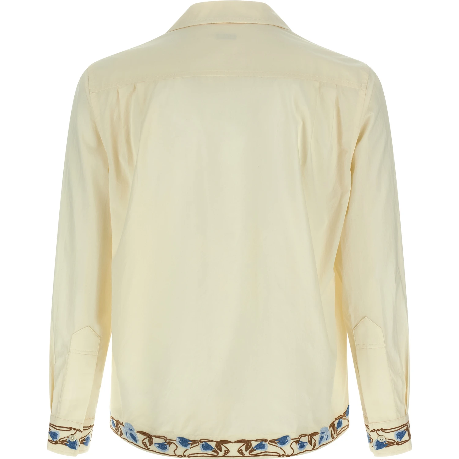 Beige Cotton Blouse