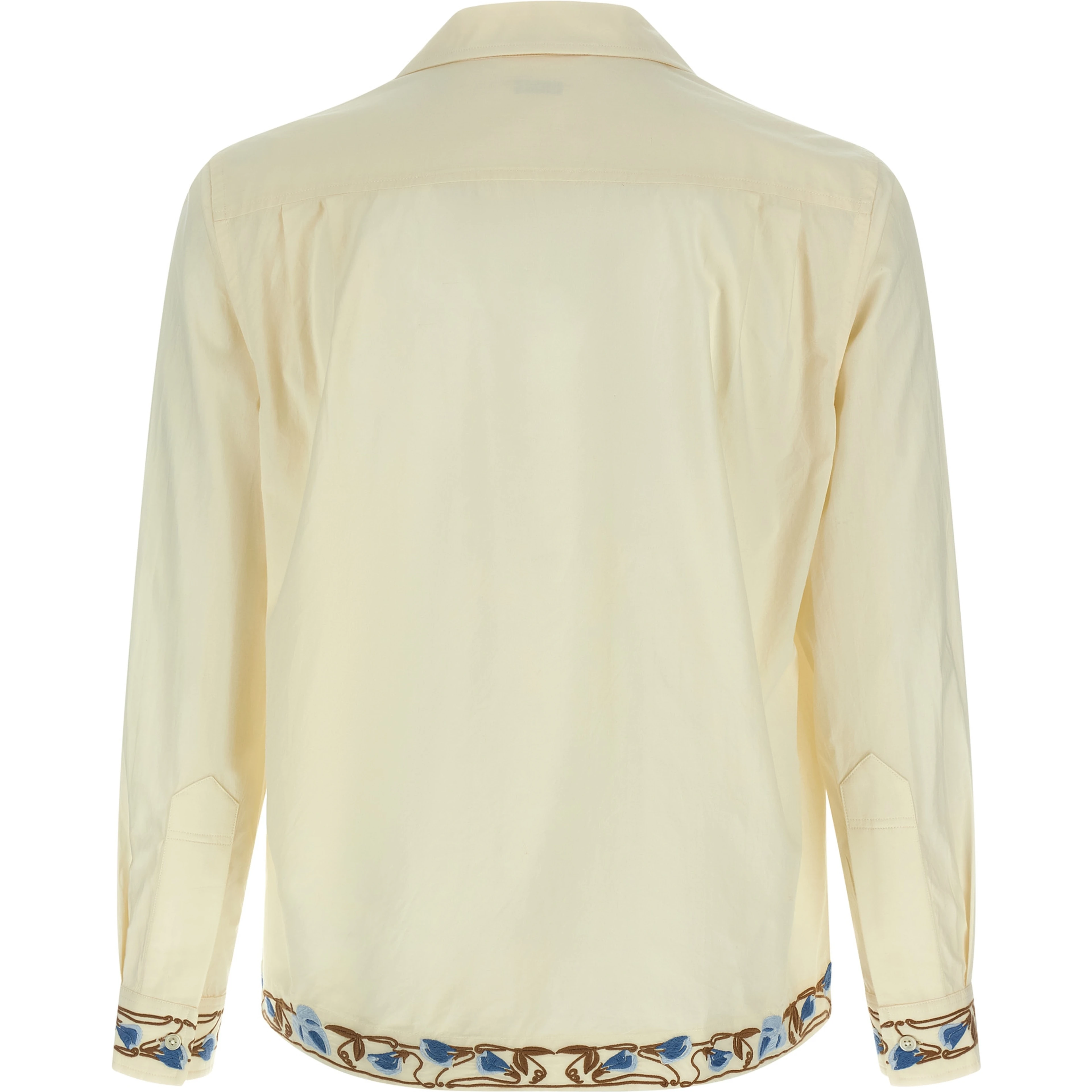 Beige Cotton Blouse