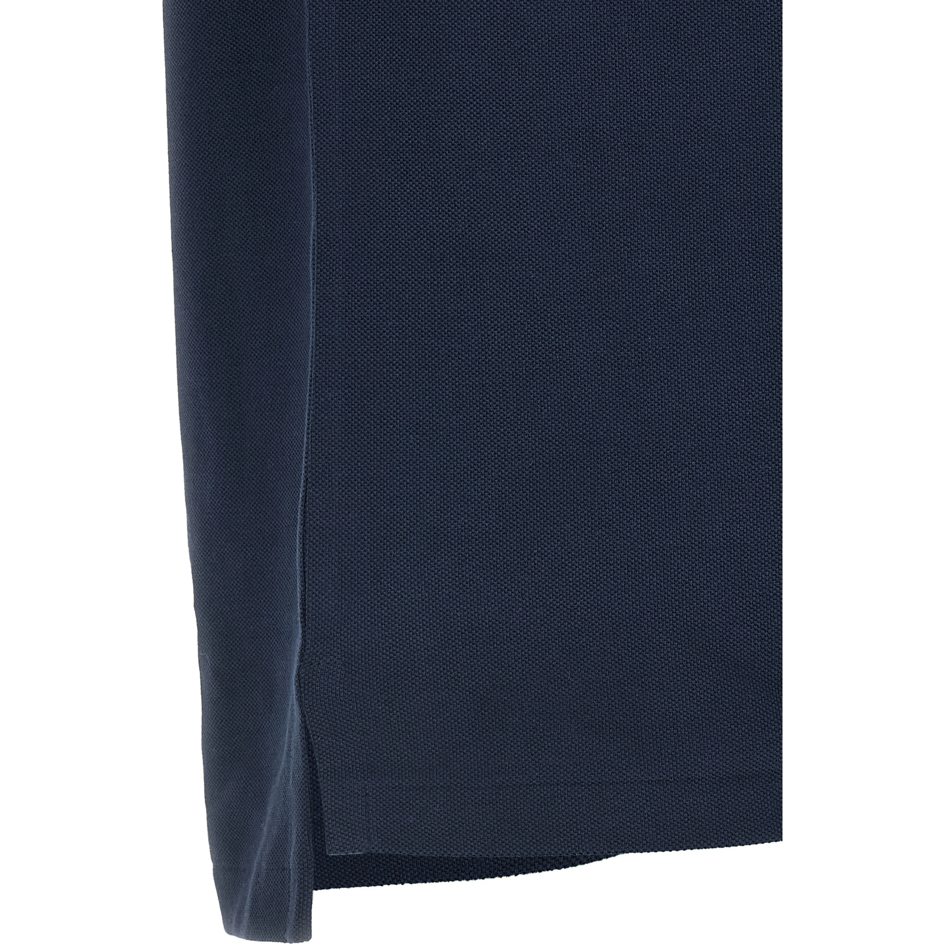 Blue Cotton Polo Shirt