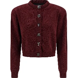 Bordeaux Cotton Cardigan