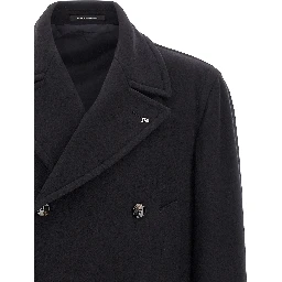 Blue Wool Coat