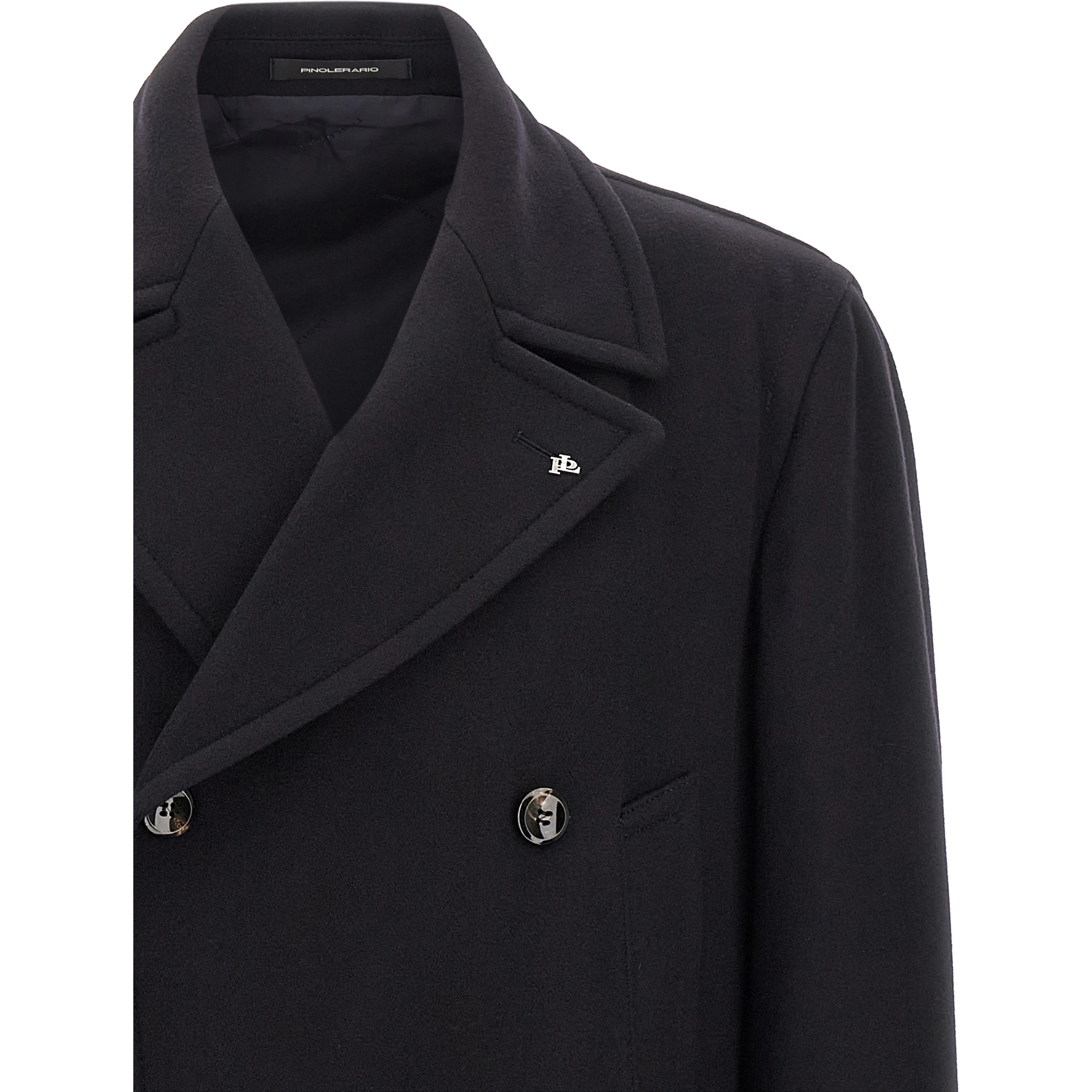 Blue Wool Coat