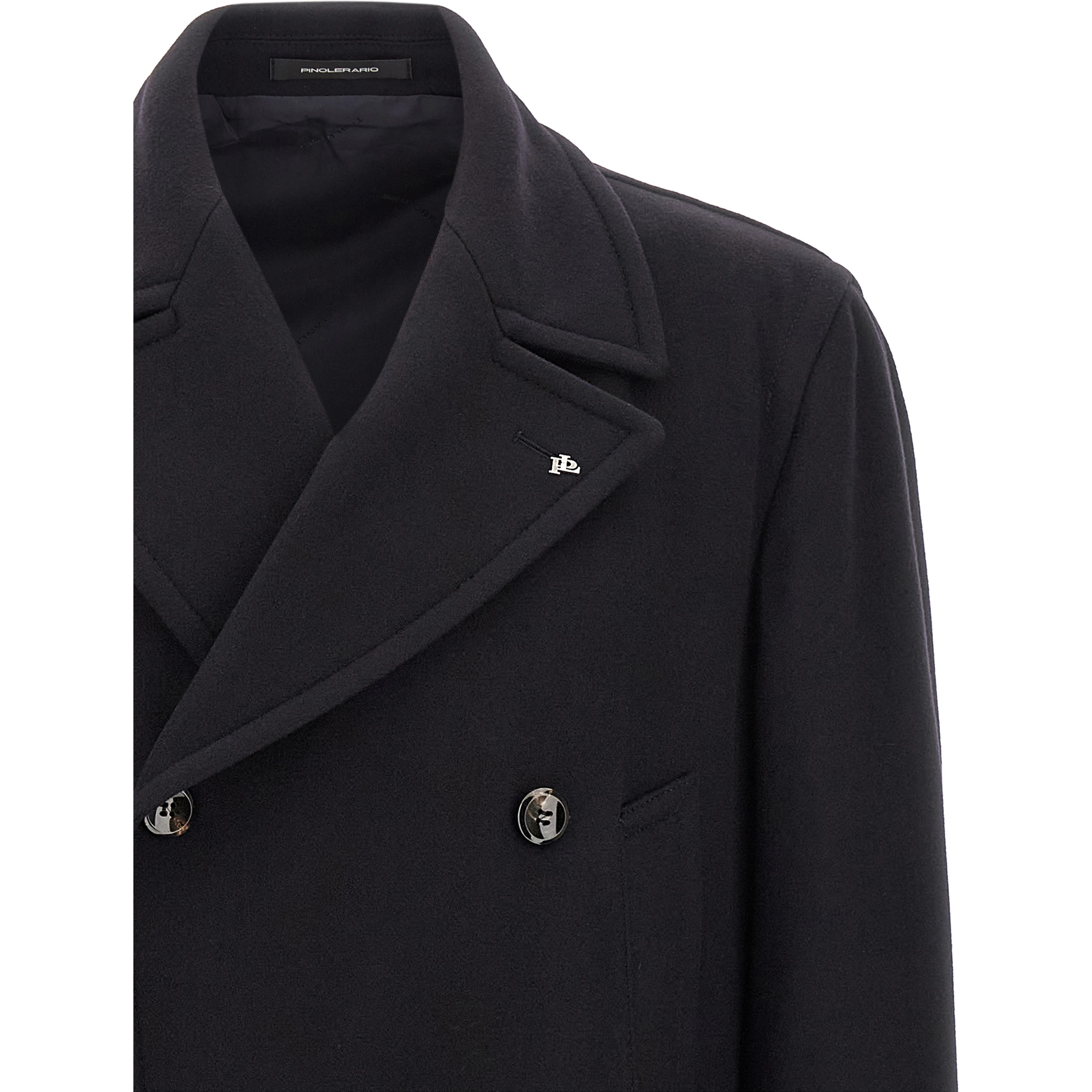 Blue Wool Coat