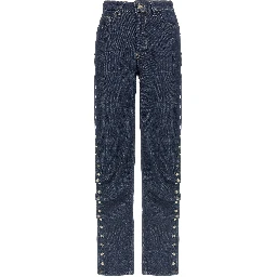 Blue Cotton Jeans Denim