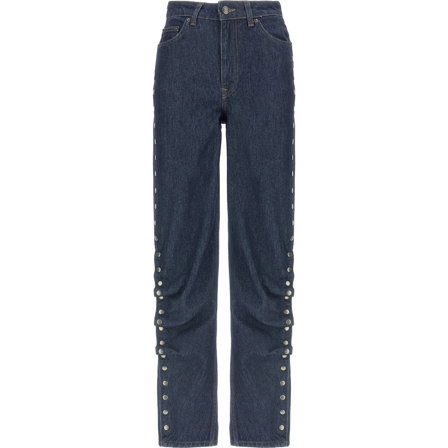 Blue Cotton Jeans Denim