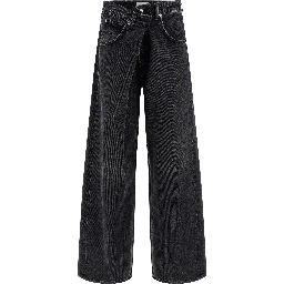 Black Cotton Jeans Denim