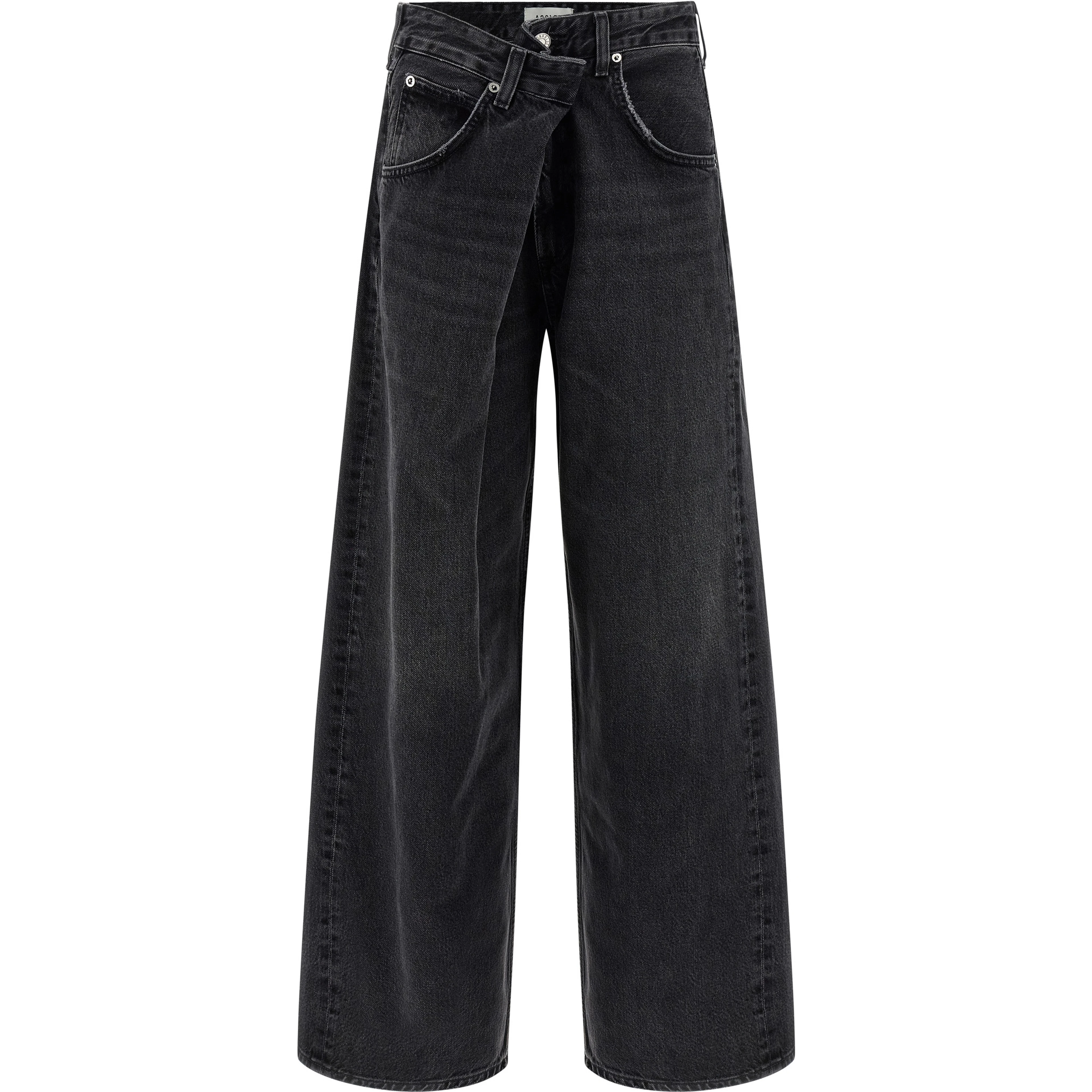 Black Cotton Jeans Denim