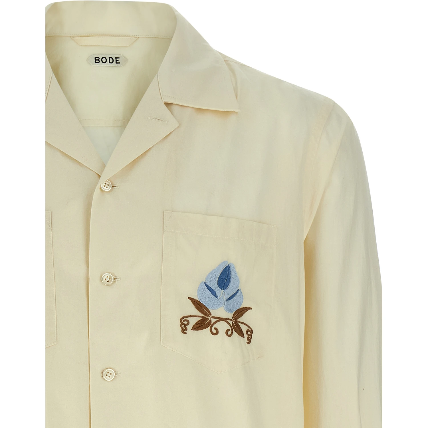 Beige Cotton Blouse