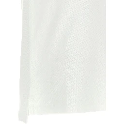 White Cotton Polo Shirt