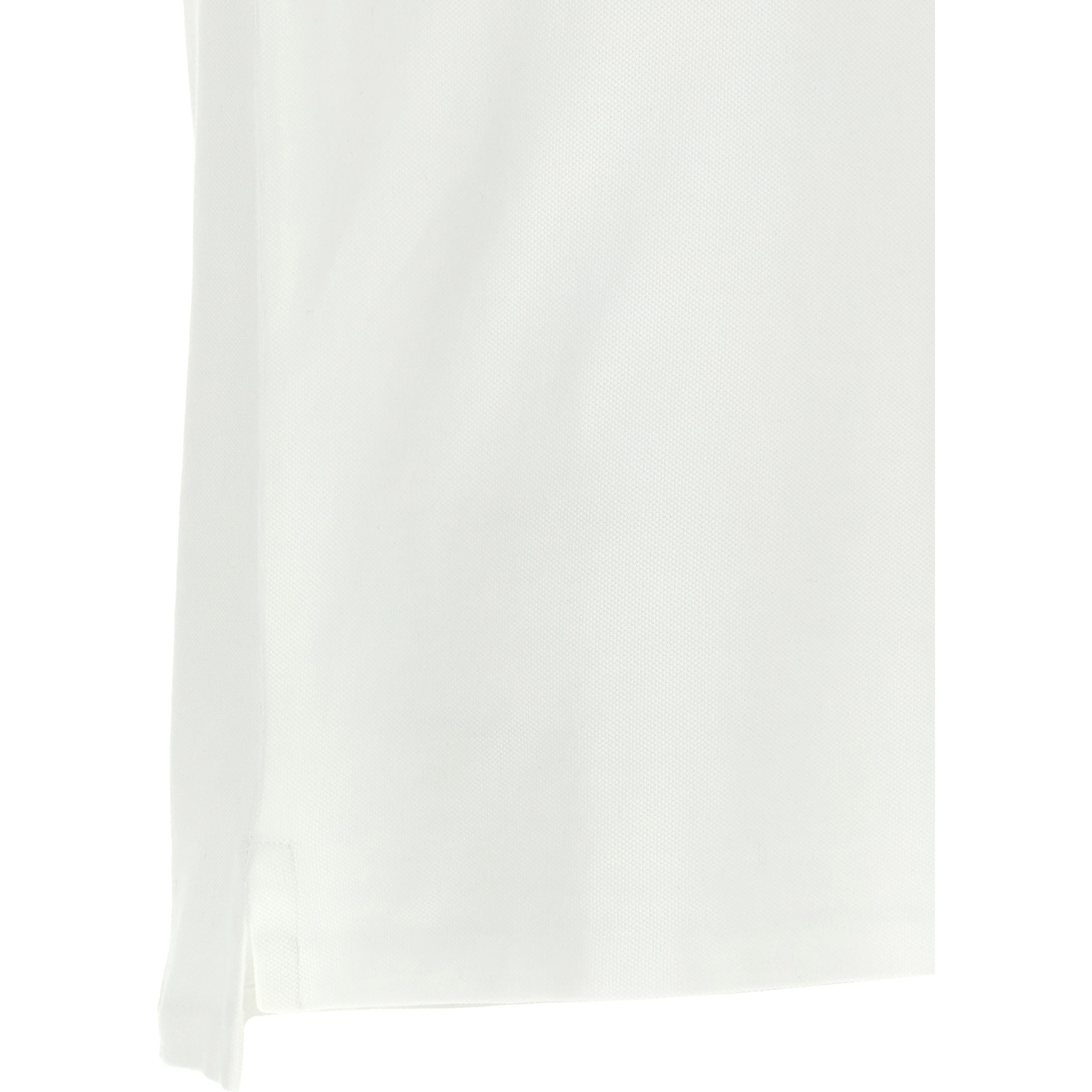 White Cotton Polo Shirt