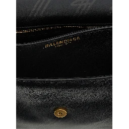 Black Leather Shoulder Bag
