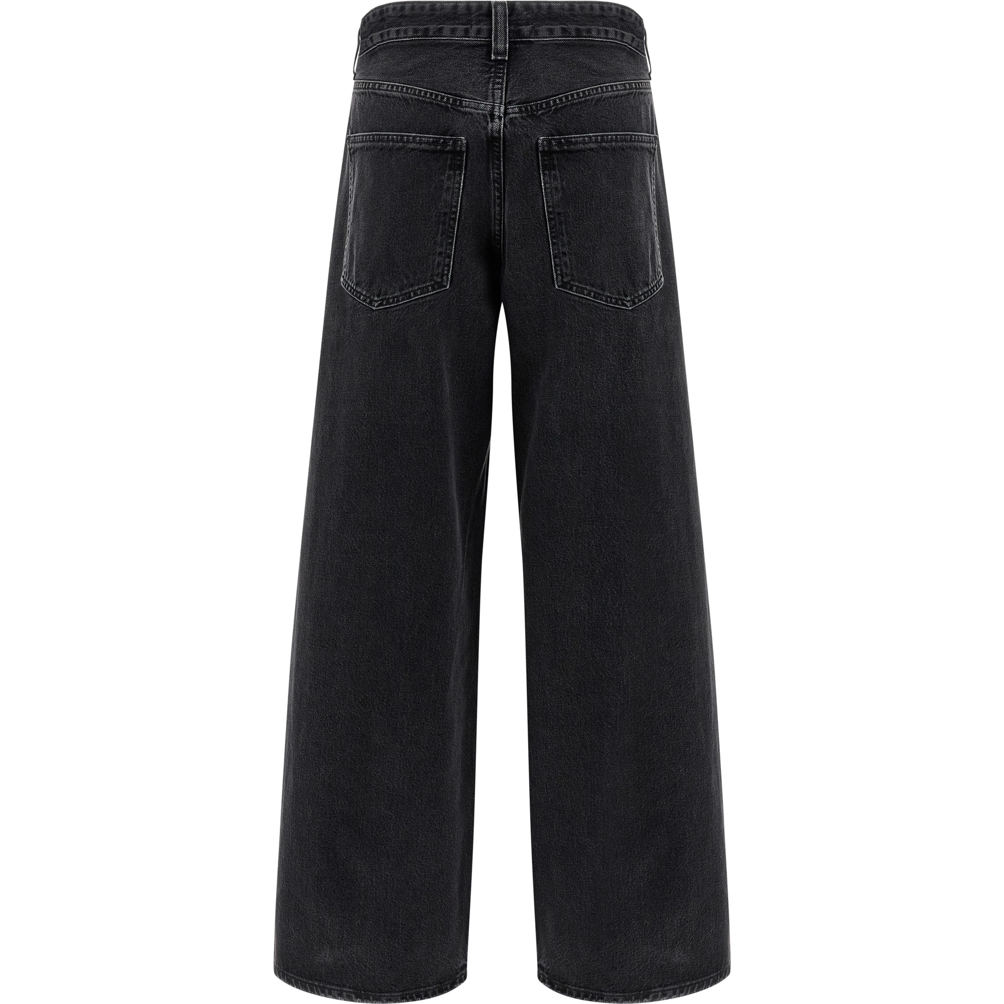 Black Cotton Jeans Denim