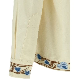 Beige Cotton Blouse