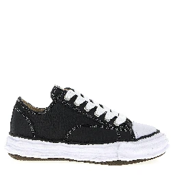 Bicolor Cowhide Sneakers