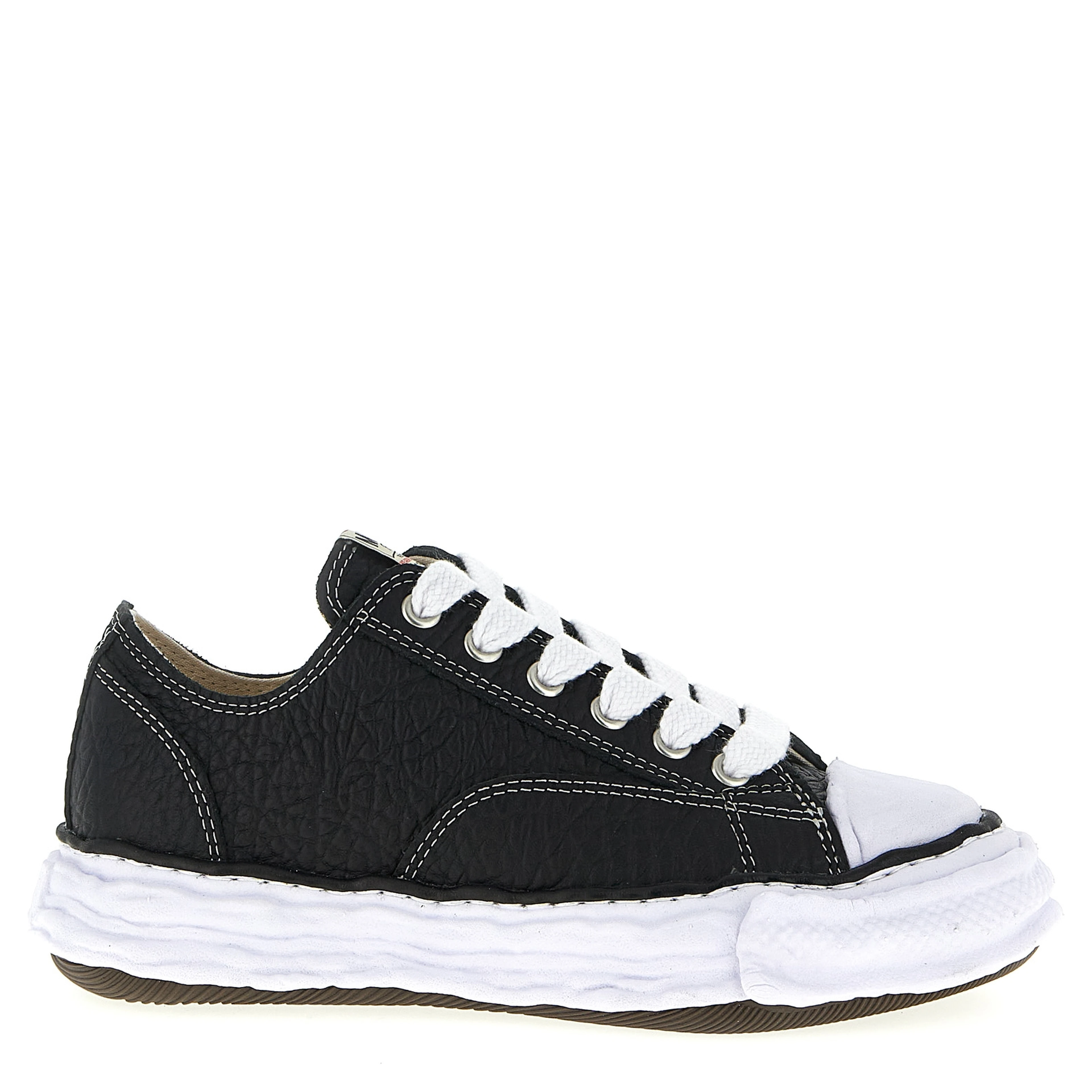 Bicolor Cowhide Sneakers