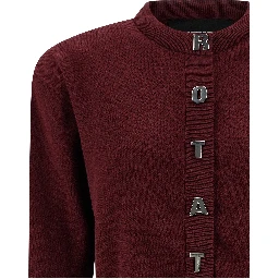 Bordeaux Cotton Cardigan