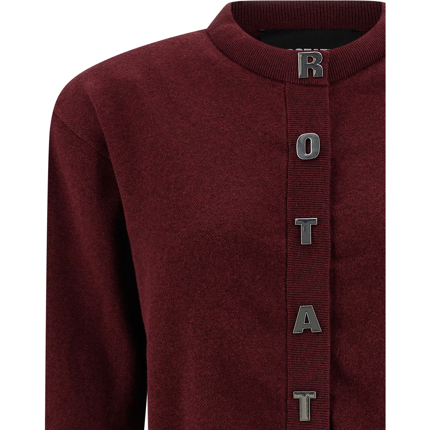 Bordeaux Cotton Cardigan
