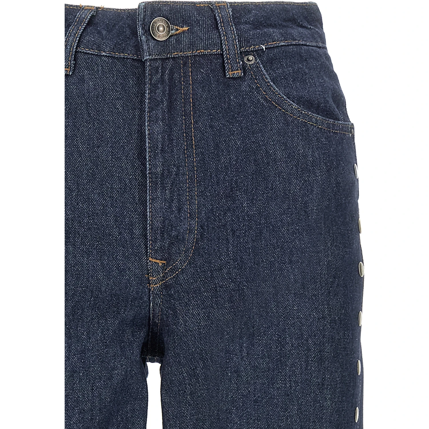 Blue Cotton Jeans Denim