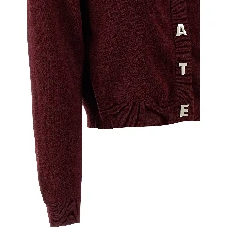 Bordeaux Cotton Cardigan