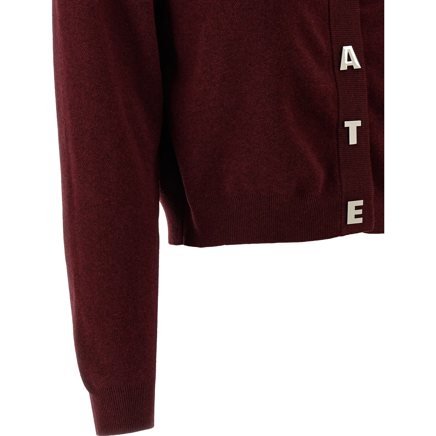 Bordeaux Cotton Cardigan