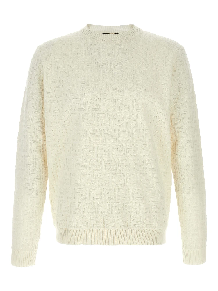 White Cotton Cardigan