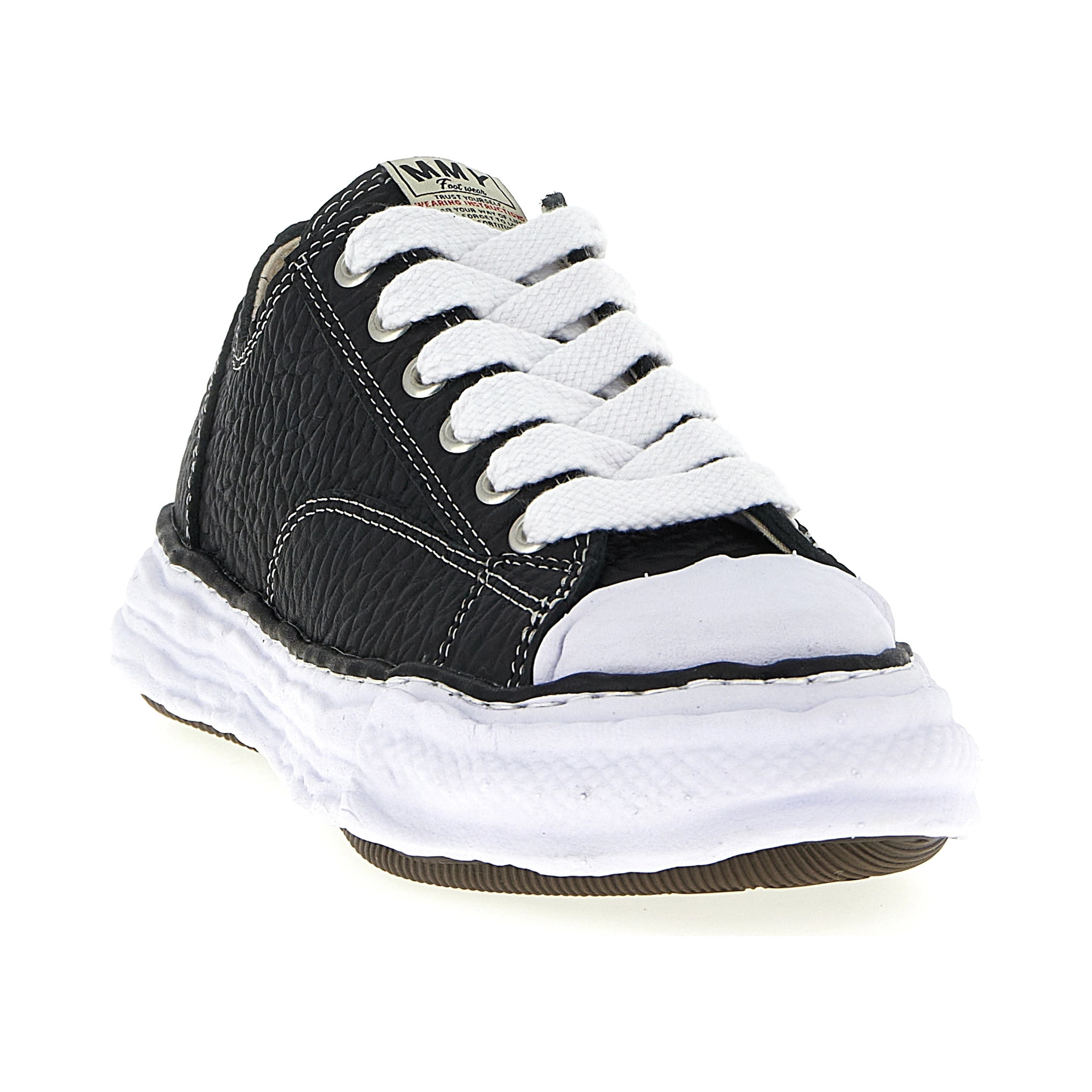 Bicolor Cowhide Sneakers