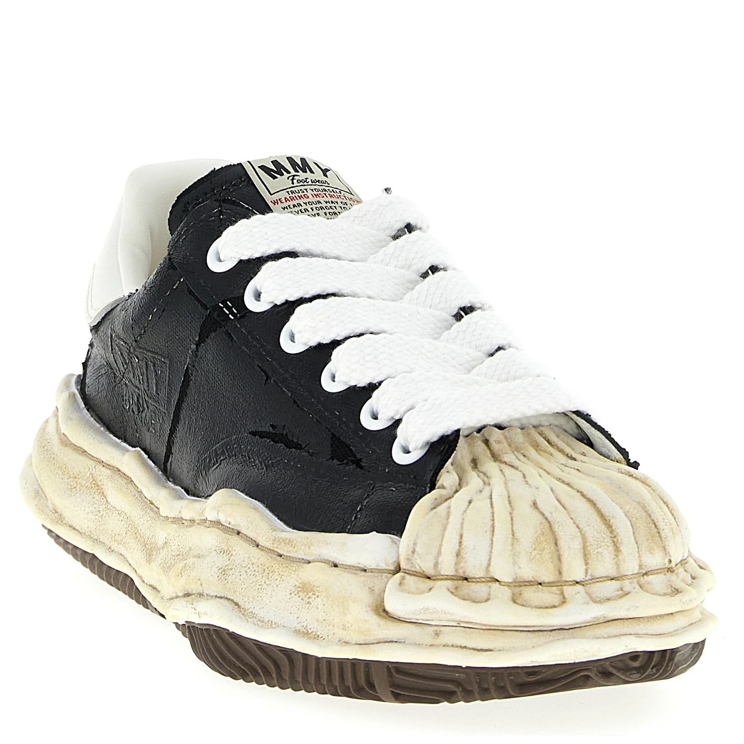 Black Cotton Sneakers