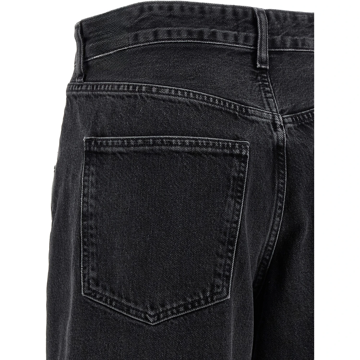 Black Cotton Jeans Denim