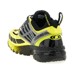 Bicolor Nylon Athletic Sneakers