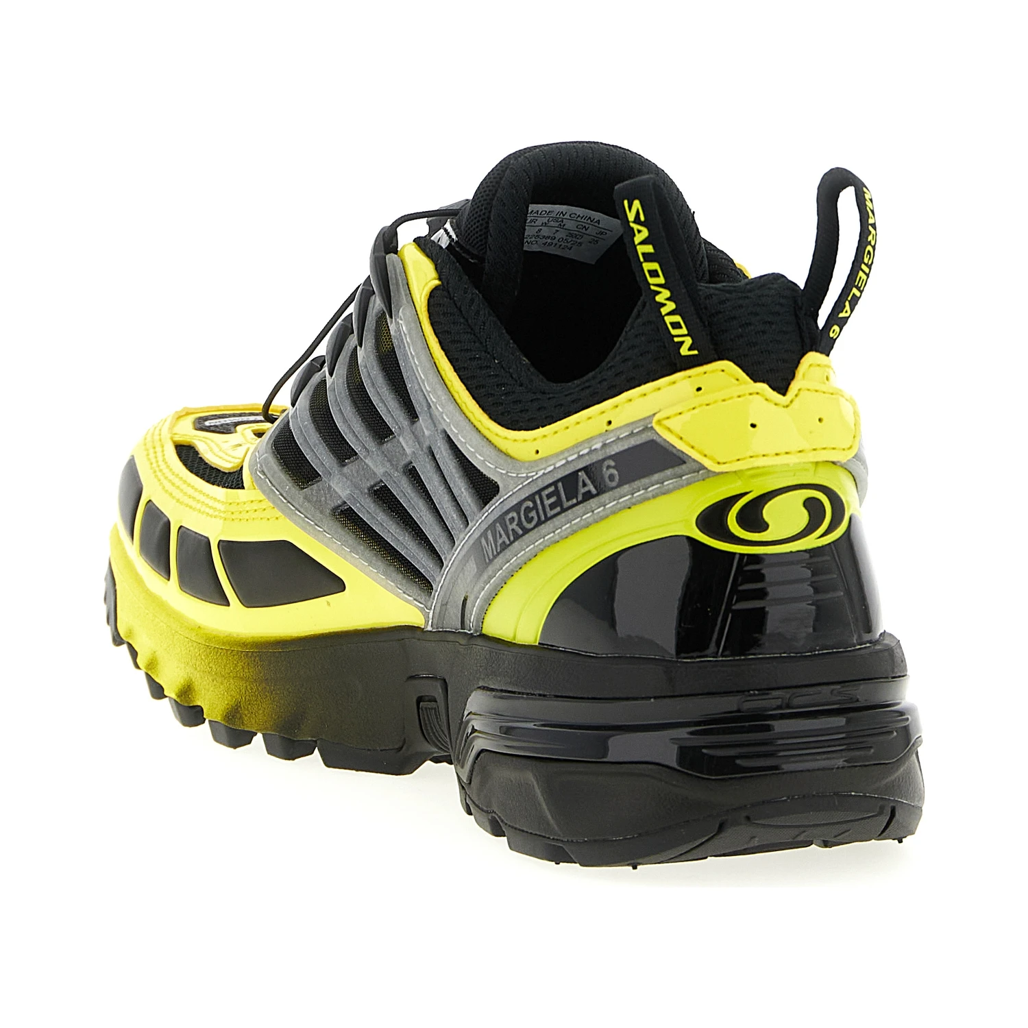 Bicolor Nylon Athletic Sneakers