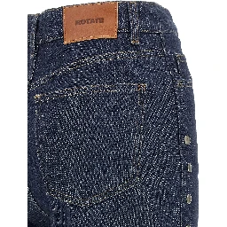 Blue Cotton Jeans Denim