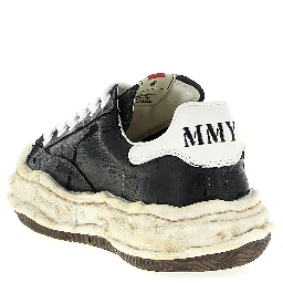 Black Cotton Sneakers