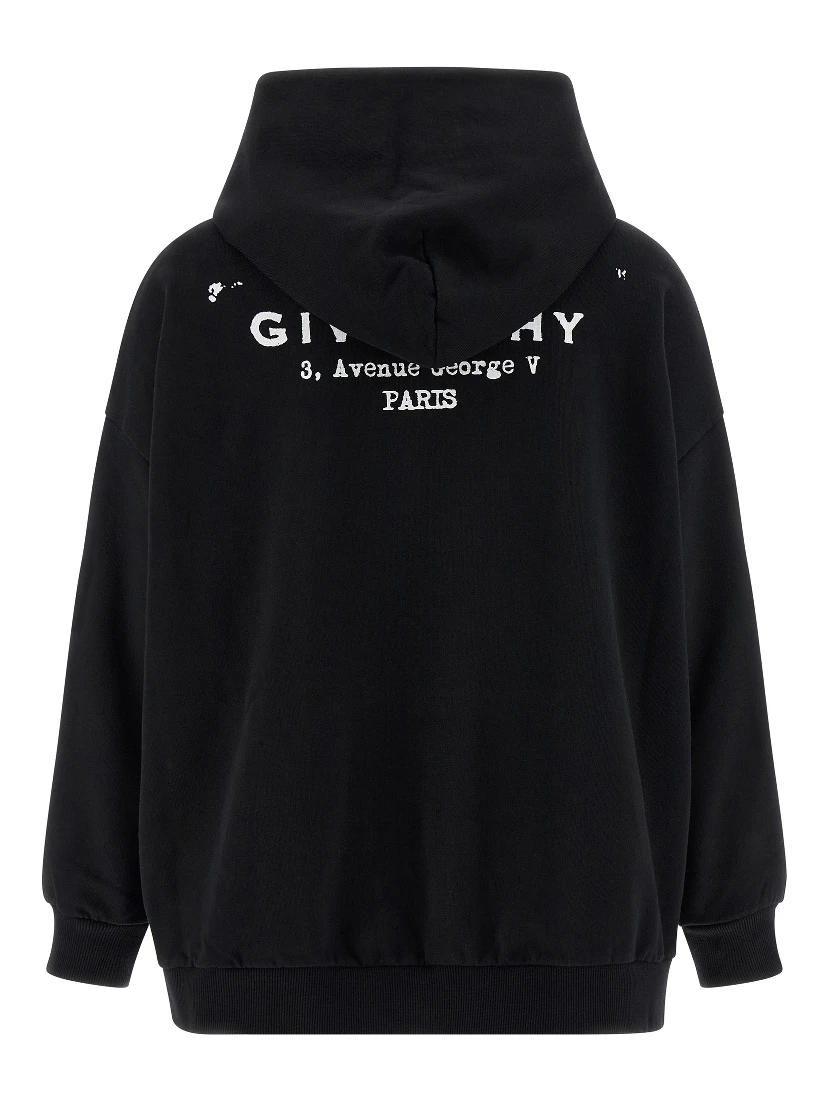 Bicolor Cotton Hoodie