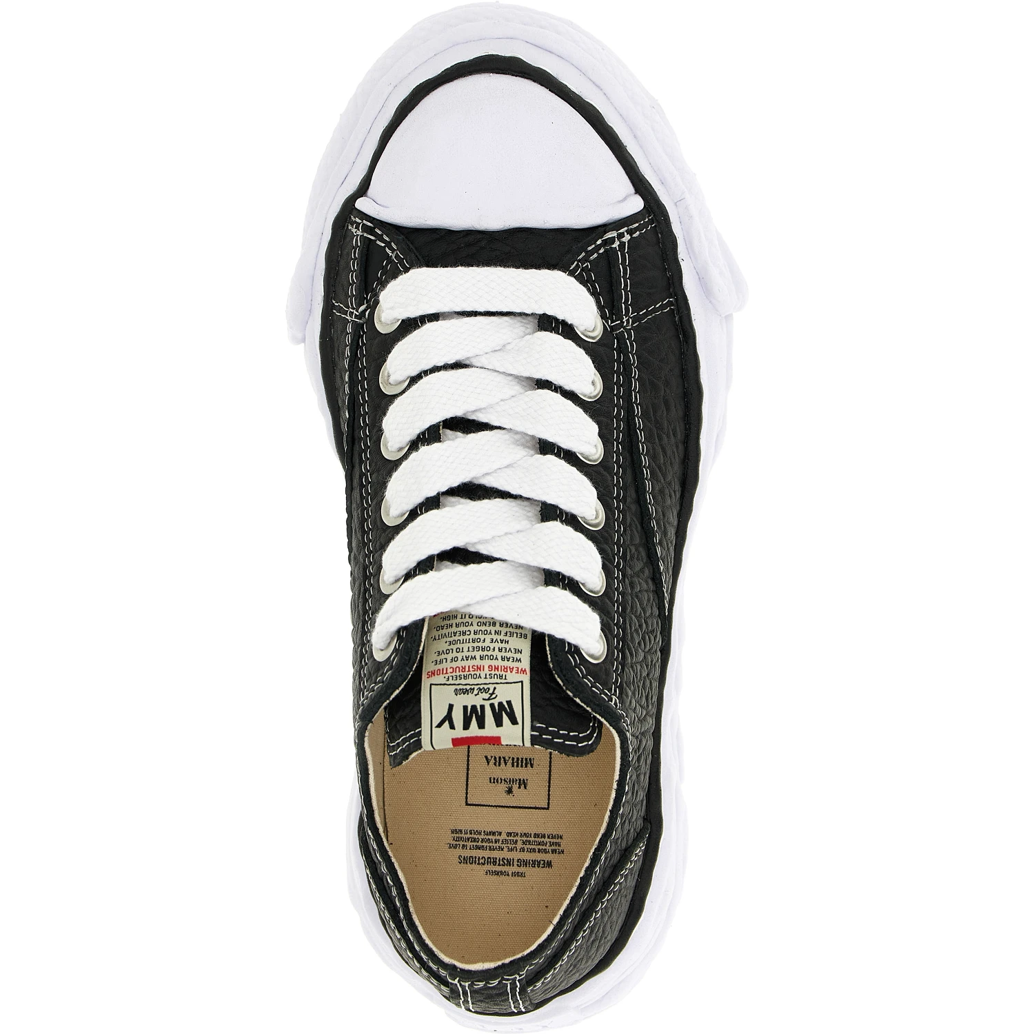 Bicolor Cowhide Sneakers