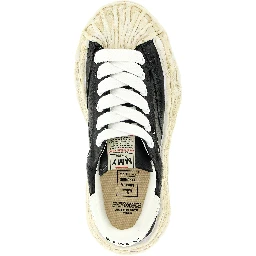 Black Cotton Sneakers